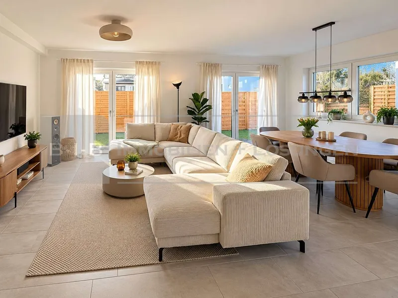 6 Zimmerwohnung mit Garten und Doppelgarage in Bohnsdorf — photo 1